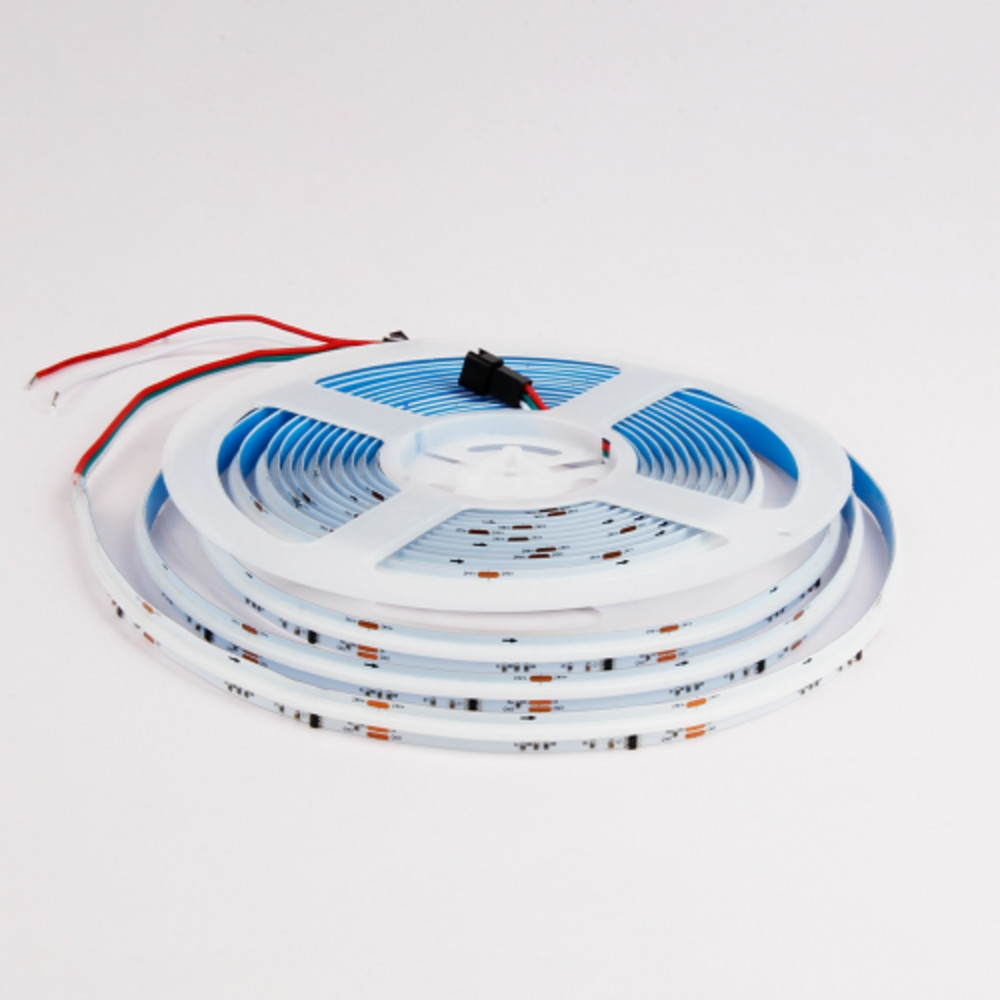 Digitális LED szalag , futófény , RGB , 24V , COB , DOTLESS , 720 LED/m , 9 W/m , Miboxer , SPI3N01C