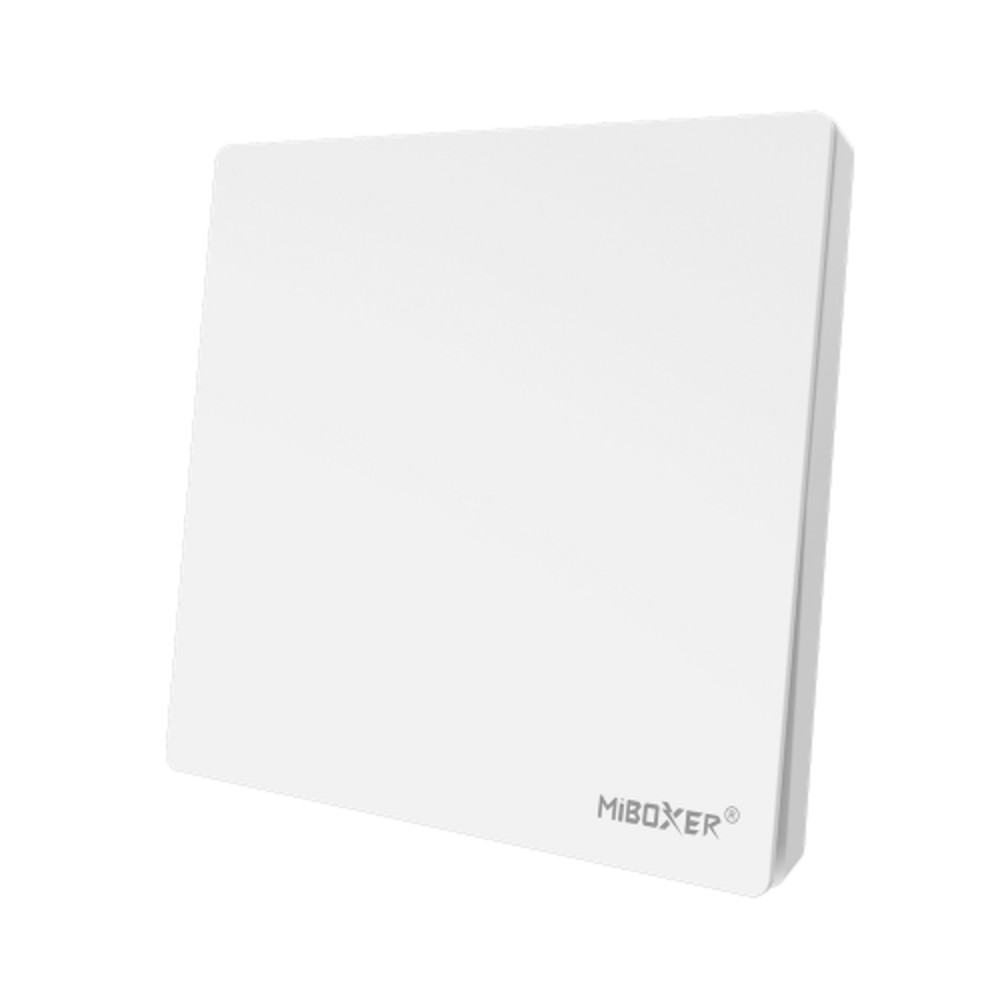 Fali kapcsoló és dimmer , elemes , 2.4GHz , rádiófrekvenciás , fehér , Miboxer (Mi-Light) , PUSH3